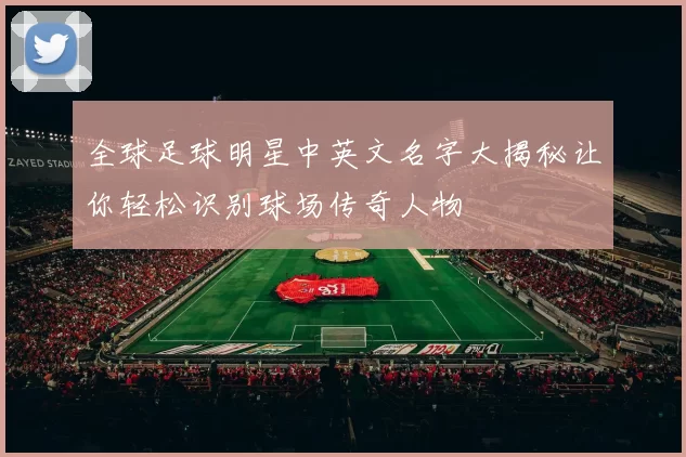 全球足球明星中英文名字大揭秘让你轻松识别球场传奇人物